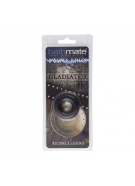 Чёрное эрекционное кольцо Gladiator - Bathmate - в Сочи купить с доставкой