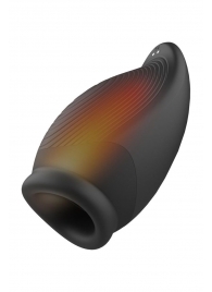 Мастурбатор с вибрацией и функцией нагрева Squeezable Stroker - Dream Toys - в Сочи купить с доставкой