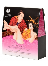 Соль для ванны Lovebath Dragon Fruit, превращающая воду в гель - 650 гр. - Shunga - купить с доставкой в Сочи