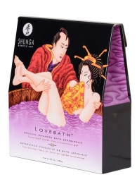 Соль для ванны Lovebath Sensual lotus, превращающая воду в гель - 650 гр. - Shunga - купить с доставкой в Сочи