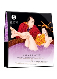 Соль для ванны Lovebath Sensual lotus, превращающая воду в гель - 650 гр. - Shunga - купить с доставкой в Сочи