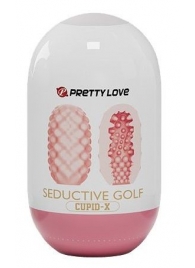 Розовый мастурбатор-яйцо Seductive Golf - Baile - в Сочи купить с доставкой