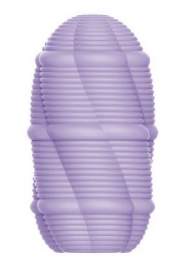 Сиреневый мастурбатор-яйцо Smooth Stripes - Baile - в Сочи купить с доставкой