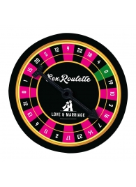 Настольная игра-рулетка Sex Roulette Love   Marriage - Tease&Please - купить с доставкой в Сочи