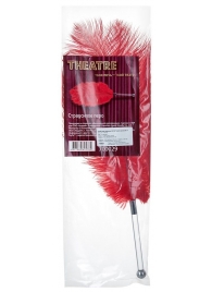 Красное страусовое пёрышко - ToyFa - купить с доставкой в Сочи