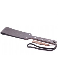 Гладкий мягкий удлиненный пэддл с заклепками - 32 см. - Crazy Handmade - купить с доставкой в Сочи