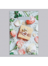 Полиэтиленовый пакет  Подарочек  с вырубной усиленной ручкой - 20 х 30 см. - Сима-Ленд - купить с доставкой в Сочи