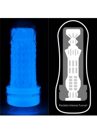 Светящийся в темноте мастурбатор Lumino Play Masturbator Pocketed - Lovetoy - в Сочи купить с доставкой