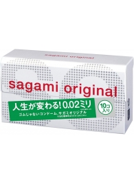 Ультратонкие презервативы Sagami Original 0.02 - 10 шт. - Sagami - купить с доставкой в Сочи