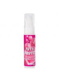 Интимный гель на водной основе Tutti-Frutti Bubble Gum - 30 гр. - Биоритм - купить с доставкой в Сочи
