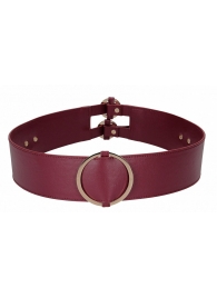 Бордовый ремень Halo Waist Belt - размер L-XL - Shots Media BV - купить с доставкой в Сочи