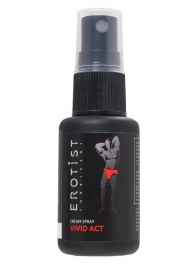 Возбуждающий крем-спрей для мужчин Erotist Vivid Act - 30 мл. - Erotist Lubricants - купить с доставкой в Сочи