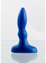Синий анальный стимулятор Beginners p-spot massager - 11 см. - Lola Games - в Сочи купить с доставкой