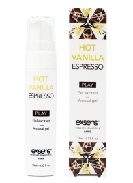 Возбуждающий гель Hot Vanilla Espresso Arousal Gel - 15 мл. - Exsens - купить с доставкой в Сочи