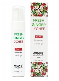 Возбуждающий гель Fresh Ginger Lychee Arousal Gel - 15 мл. - Exsens - купить с доставкой в Сочи