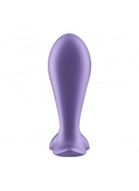 Фиолетовый анальный вибростимулятор Intensity Plug - Satisfyer - в Сочи купить с доставкой