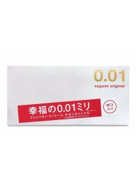 Ультратонкие презервативы Sagami Original 0.01 - 20 шт. - Sagami - купить с доставкой в Сочи