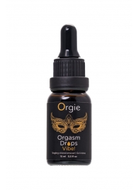 Возбуждающий гель для клитора ORGIE Orgasm Drops Vibe - 15 мл. - ORGIE - купить с доставкой в Сочи