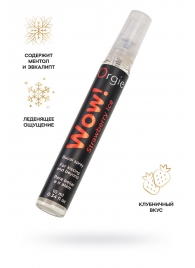 Оральный спрей ORGIE Wow! Strawberry Ice Blowjob Spray с охлаждающим и возбуждающим эффектом - 10 мл. - ORGIE - купить с доставкой в Сочи