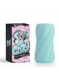 Аквамариновый мастурбатор Stamina Masturbator Pleasure Pocket - Chisa - в Сочи купить с доставкой