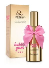Гель с ароматом жвачки Bubblegum 2-in-1 Scented Silicone Massage And Intimate Gel - 100 мл. - Bijoux Indiscrets - купить с доставкой в Сочи