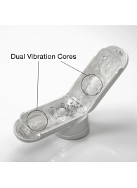 Белый мастурбатор Tenga Flip Zero Gravity с вибрацией - Tenga - в Сочи купить с доставкой