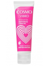 Возбуждающий гель на водно-силиконовой основе Cosmo Vibro с ароматом земляники - 50 гр. - Биоритм - купить с доставкой в Сочи
