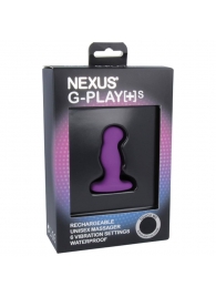Фиолетовая вибровтулка Nexus G-Play+ S - Nexus Range - в Сочи купить с доставкой