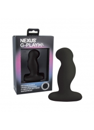 Черная вибровтулка Nexus G-Play+ L - Nexus Range - в Сочи купить с доставкой
