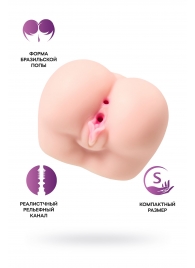 Реалистичный мастурбатор Paula с 2 любовными тоннелями - ToyFa - в Сочи купить с доставкой