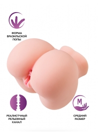 Реалистичный мастурбатор Giovanna - ToyFa - в Сочи купить с доставкой