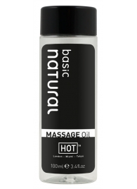 Массажное масло для тела Natural Basic - 100 мл. - HOT - купить с доставкой в Сочи