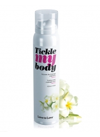 Массажная хрустящая пенка Tickle My Body Monoi с ароматом моной - 150 мл. - Love to Love - купить с доставкой в Сочи