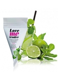 Съедобное согревающее массажное масло Love Me Tender Mojito с ароматом мохито - 10 мл. - Love to Love - купить с доставкой в Сочи