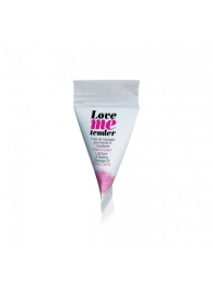 Съедобное согревающее массажное масло Love Me Tender Cotton Candy с ароматом сладкой ваты - 10 мл. - Love to Love - купить с доставкой в Сочи