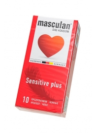 Презервативы Masculan Sensitive plus - 10 шт. - Masculan - купить с доставкой в Сочи