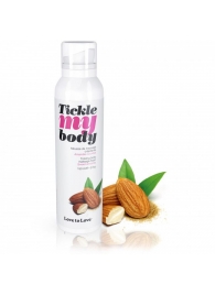 Массажная хрустящая пенка Tickle My Body Sweet Almonds с ароматом миндаля - 150 мл. - Love to Love - купить с доставкой в Сочи