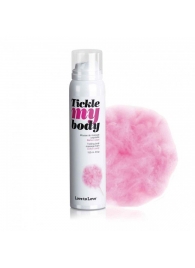 Массажная хрустящая пенка Tickle My Body Cotton Candy с ароматом сладкой ваты - 150 мл. - Love to Love - купить с доставкой в Сочи