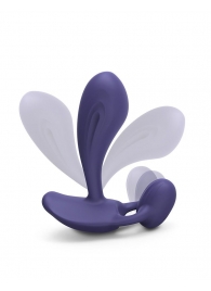 Темно-синий вибромассажер Witty P G Vibrator with Remote Control - Love to Love - в Сочи купить с доставкой