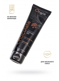 Интимный гель на водной основе Lube Tube Chocolate с шоколадным вкусом - 100 мл. - ORGIE - купить с доставкой в Сочи