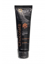 Интимный гель на водной основе Lube Tube Chocolate с шоколадным вкусом - 100 мл. - ORGIE - купить с доставкой в Сочи
