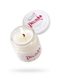 Массажная свеча Сoconut Cream - 35 мл. - Pecado - купить с доставкой в Сочи