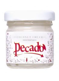 Массажная свеча Сoconut Cream - 35 мл. - Pecado - купить с доставкой в Сочи