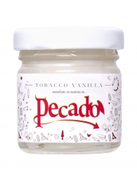 Массажная свеча Tobacco Vanilla - 35 мл. - Pecado - купить с доставкой в Сочи