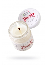 Массажная свеча Brandy   Pear - 35 мл. - Pecado - купить с доставкой в Сочи