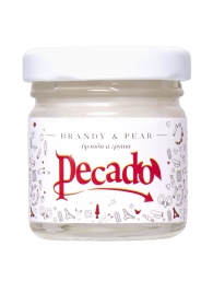 Массажная свеча Brandy   Pear - 35 мл. - Pecado - купить с доставкой в Сочи