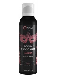 Хрустящая пенка для массажа Orgie Acqua Croccante Sakura с ароматом сакуры - 150 мл. - ORGIE - купить с доставкой в Сочи
