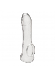 Прозрачная насадка на пенис Transparent Penis Enhancing Sleeve Extension - 15,9 см. - BlueLine - в Сочи купить с доставкой