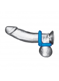 Комплект из 2 эрекционных колец-восьмерок 2-Pack Duo Cock And Ball Stamina Enhancement Ring - BlueLine - в Сочи купить с доставкой