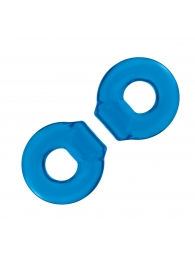 Комплект из двух колец для пениса 2-Pack Ultra-Stretch Stamina Endurance Ring - BlueLine - в Сочи купить с доставкой